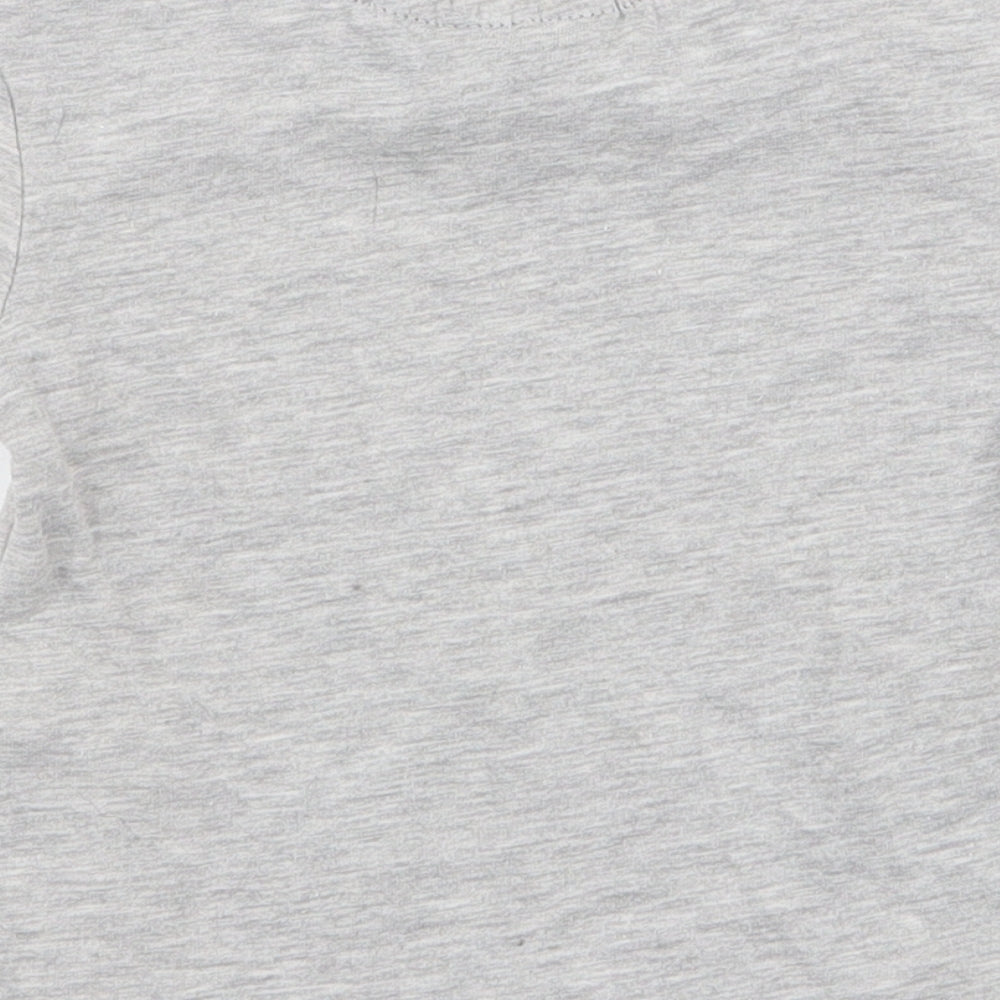 Harry Potter  Grey  Cotton Jersey T-Shirt Size 9-12 Months Round Neck Pullover - Future Wizard