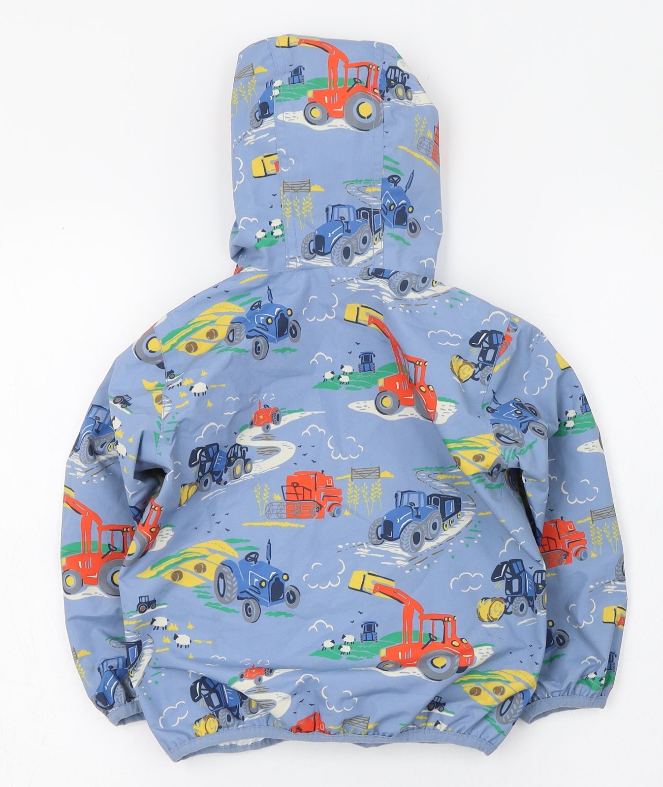 Baby Boden Boys Blue   Rain Coat Coat Size 2-3 Years  Zip