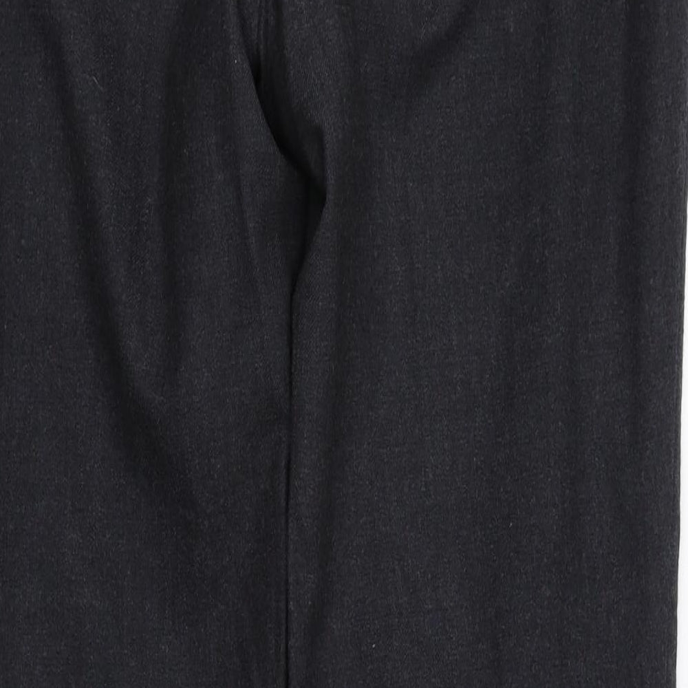 Banana Republic Womens Grey  Wool Trousers  Size 8 L30 in Regular Zip