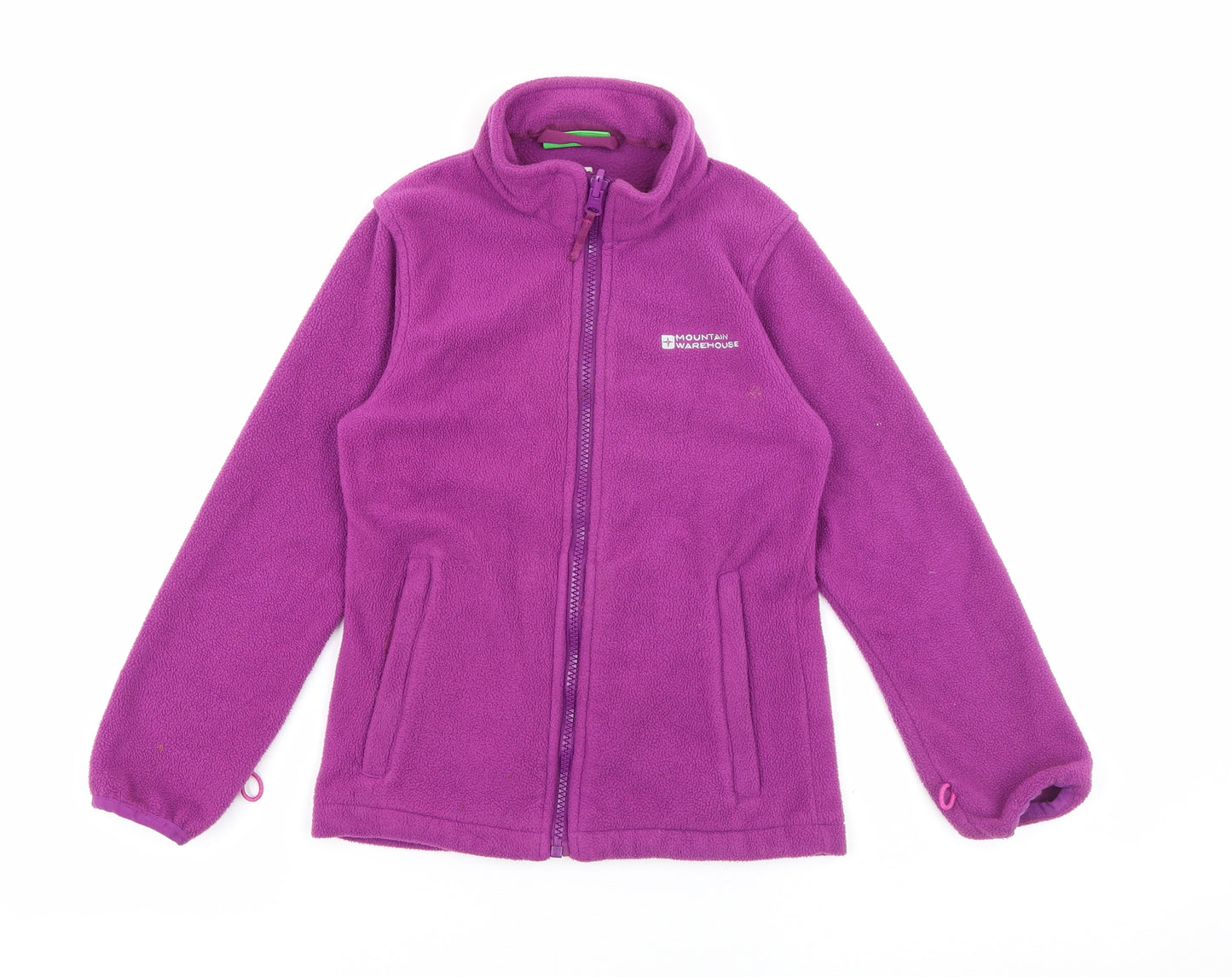 Mountain Warehouse Girls Purple   Jacket  Size 7-8 Years  Zip