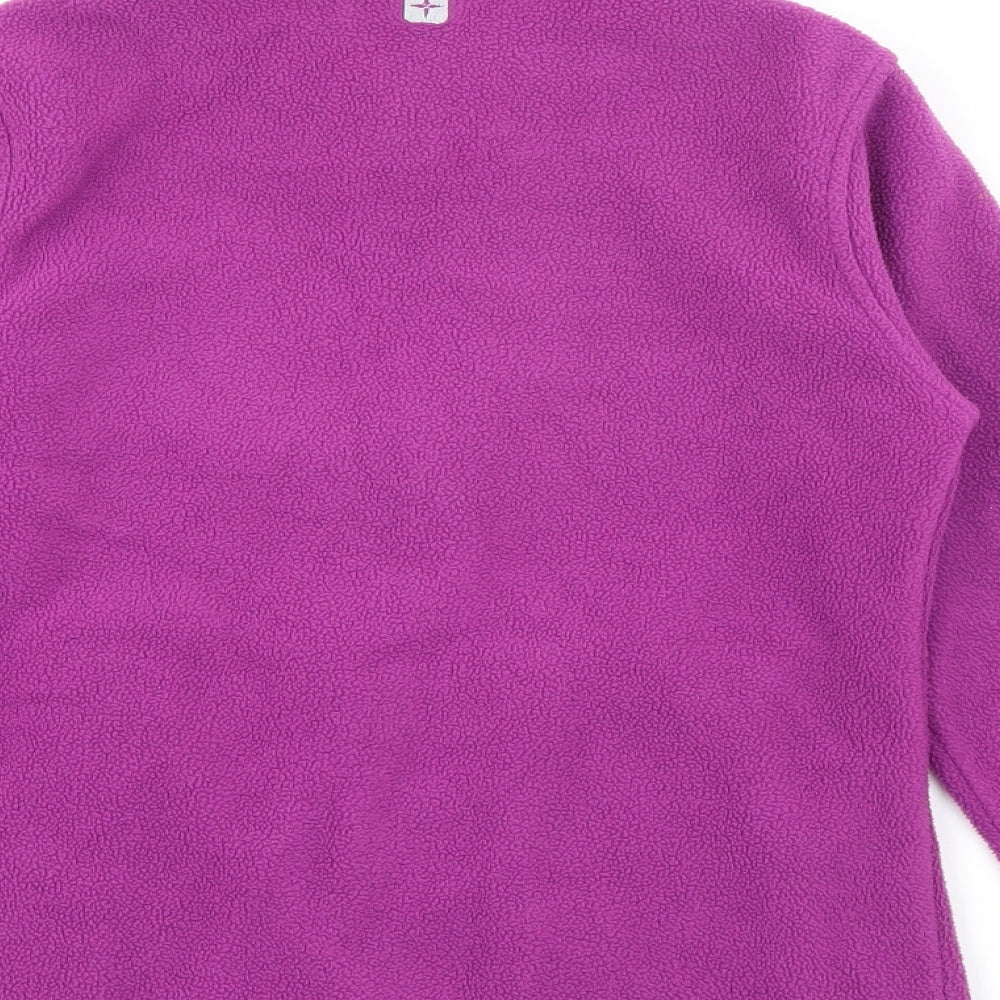 Mountain Warehouse Girls Purple   Jacket  Size 7-8 Years  Zip