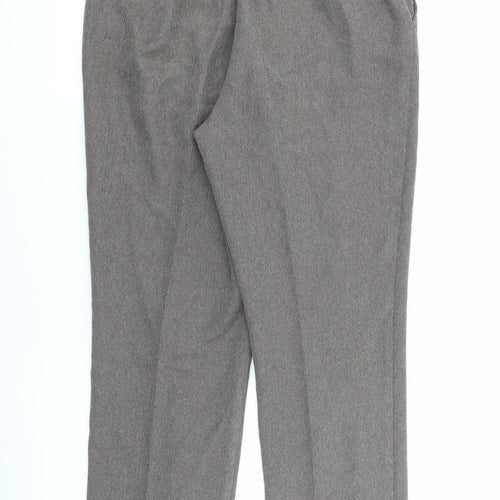Hponor Milburn Womens Brown  Polyester Carrot Trousers Size 12 L24 in Regular