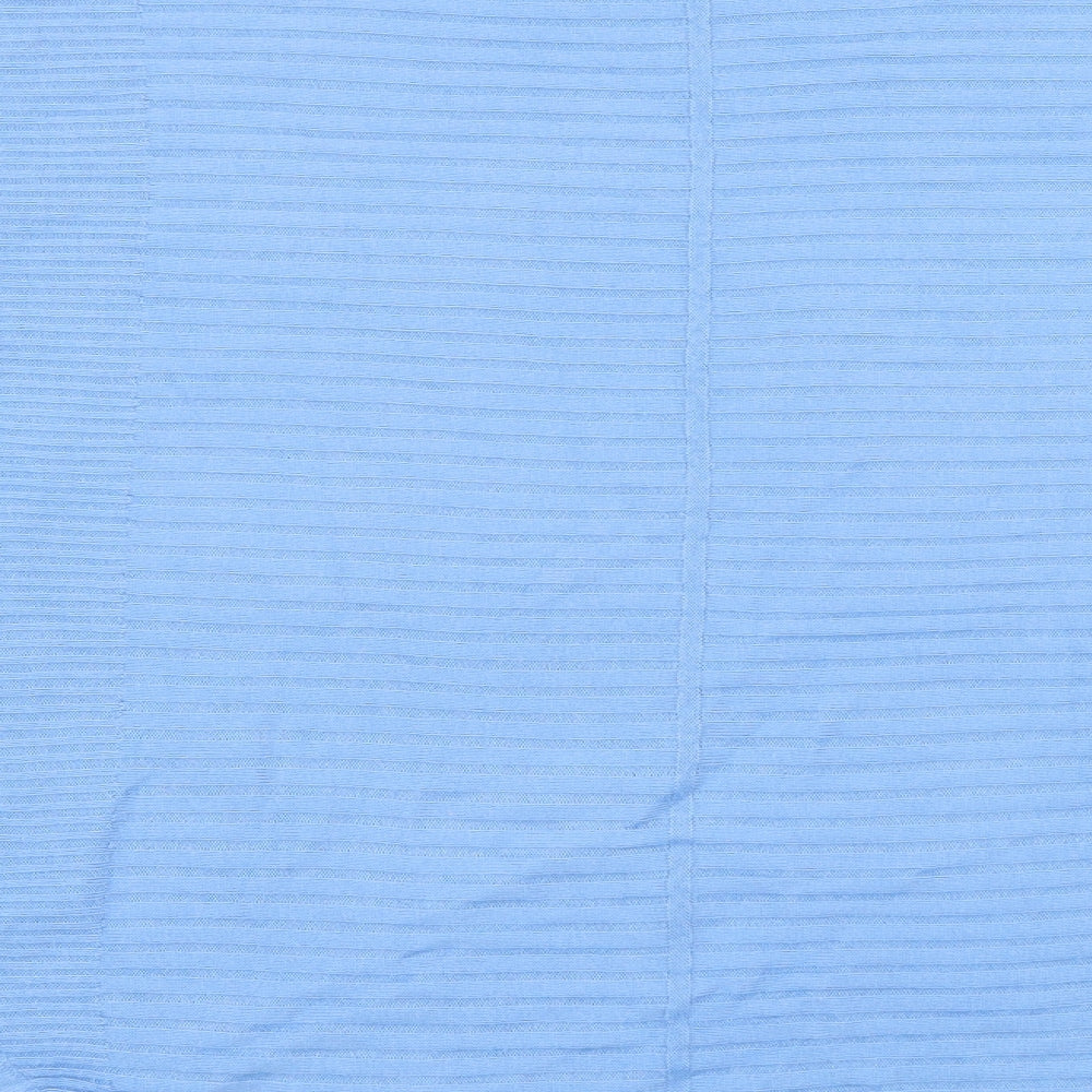 Principles Womens Blue Scoop Neck  Acrylic Pullover Jumper Size 10