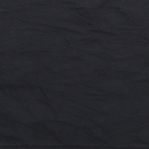 F&F Womens Black  Cotton Pullover Sweatshirt Size 10