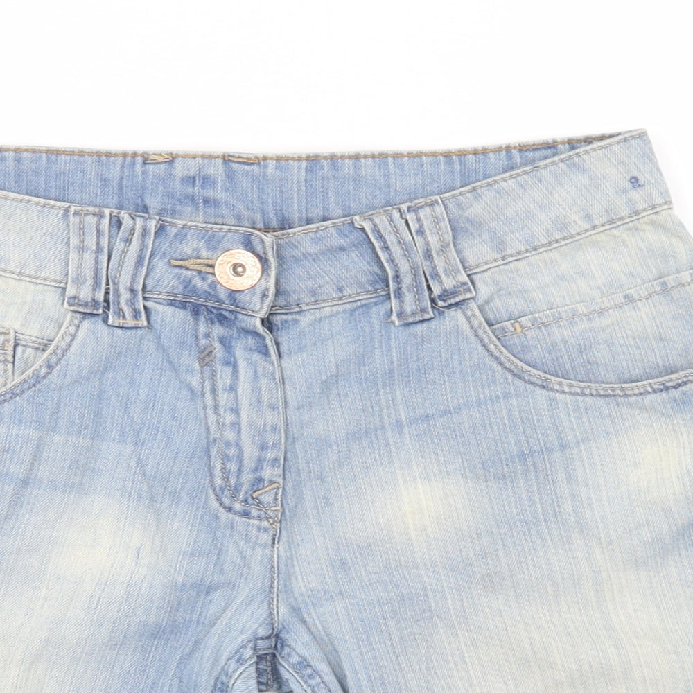 NEXT Boys Blue  Cotton Chino Shorts Size 13 Years  Regular