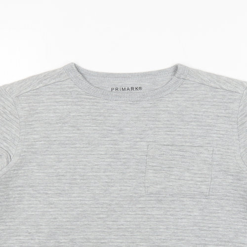 Primark Boys Grey  Polyester Pullover Sweatshirt Size 9-10 Years  Pullover