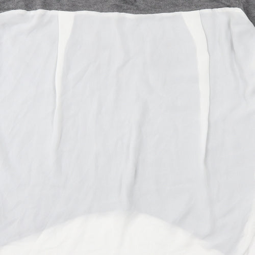 Atmosphere Womens White  Viscose Basic Blouse Size 8 Collared
