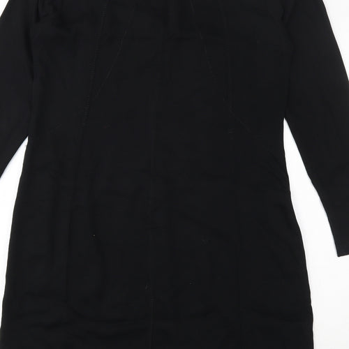 Sandwich Womens Black  Viscose Skater Dress  Size 38  Round Neck