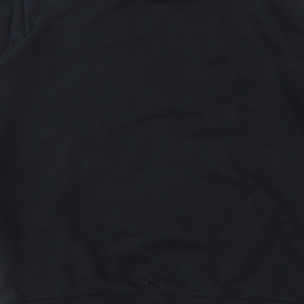 PUMA Boys Black  Cotton Pullover Sweatshirt Size 12-13 Years
