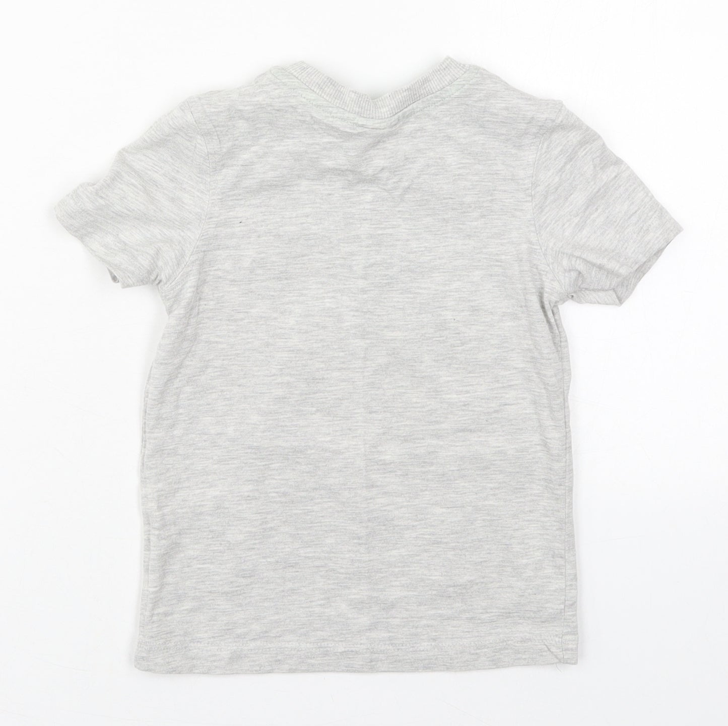 George Boys Grey  Polyester Basic T-Shirt Size 2-3 Years Crew Neck Pullover - Buzz Lightyear To Infinity and Beyond