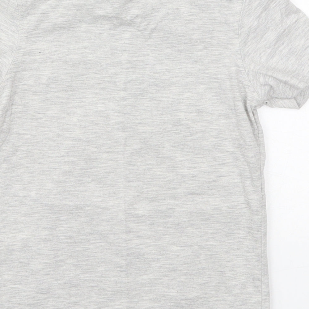 George Boys Grey  Polyester Basic T-Shirt Size 2-3 Years Crew Neck Pullover - Buzz Lightyear To Infinity and Beyond