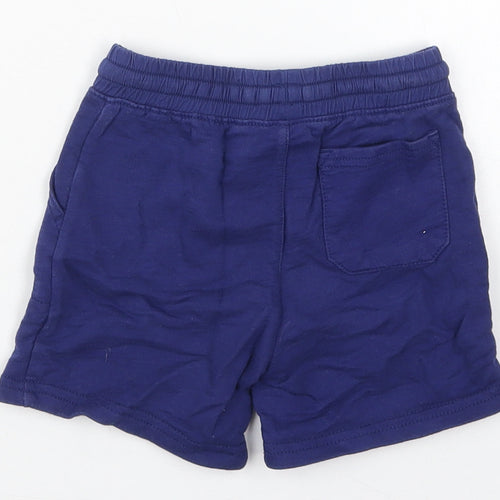 Carters Boys Blue  Cotton Sweatpants Trousers Size 18 Months  Drawstring - Sweat Shorts