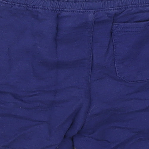 Carters Boys Blue  Cotton Sweatpants Trousers Size 18 Months  Drawstring - Sweat Shorts