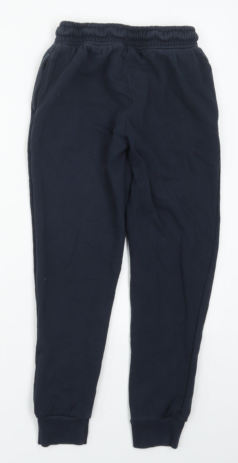 Dunnes Boys Blue  Cotton Sweatpants Trousers Size 10-11 Years  Regular Drawstring