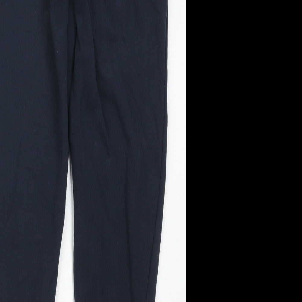 Dunnes Boys Blue  Cotton Sweatpants Trousers Size 10-11 Years  Regular Drawstring