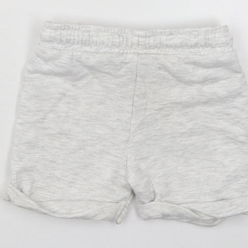 Fred&Flo Boys Grey  Cotton Sweatpants Trousers Size 6-9 Months  Drawstring - Sweat Shorts