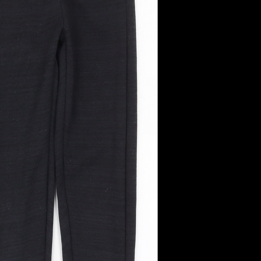 Dunnes Boys Black  Polyester Sweatpants Trousers Size 10-11 Years  Regular Drawstring