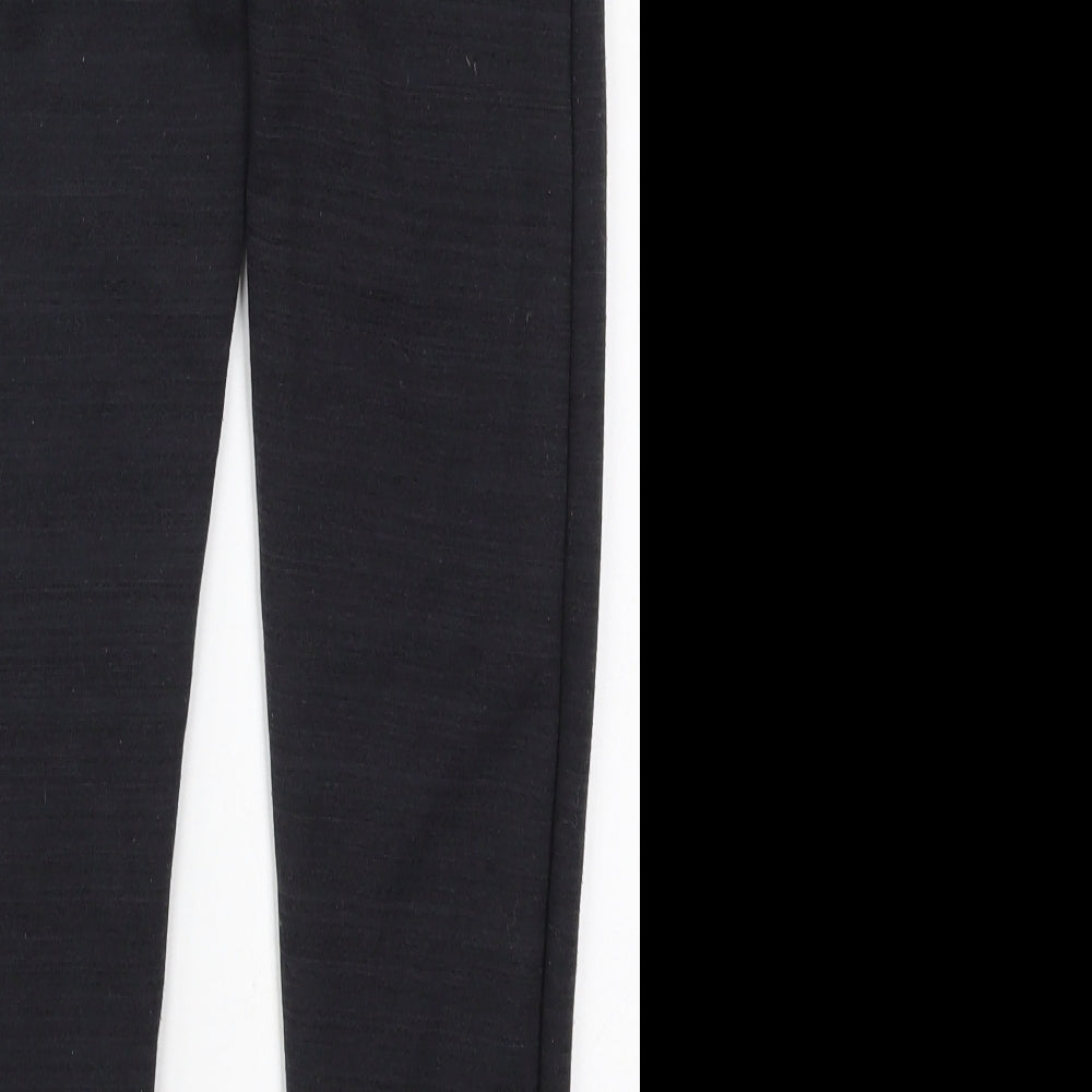 Dunnes Boys Black  Polyester Sweatpants Trousers Size 10-11 Years  Regular Drawstring