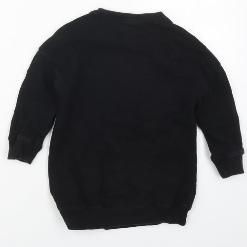 NEXT Boys Black  Cotton Pullover Sweatshirt Size 4 Years  Pullover - California
