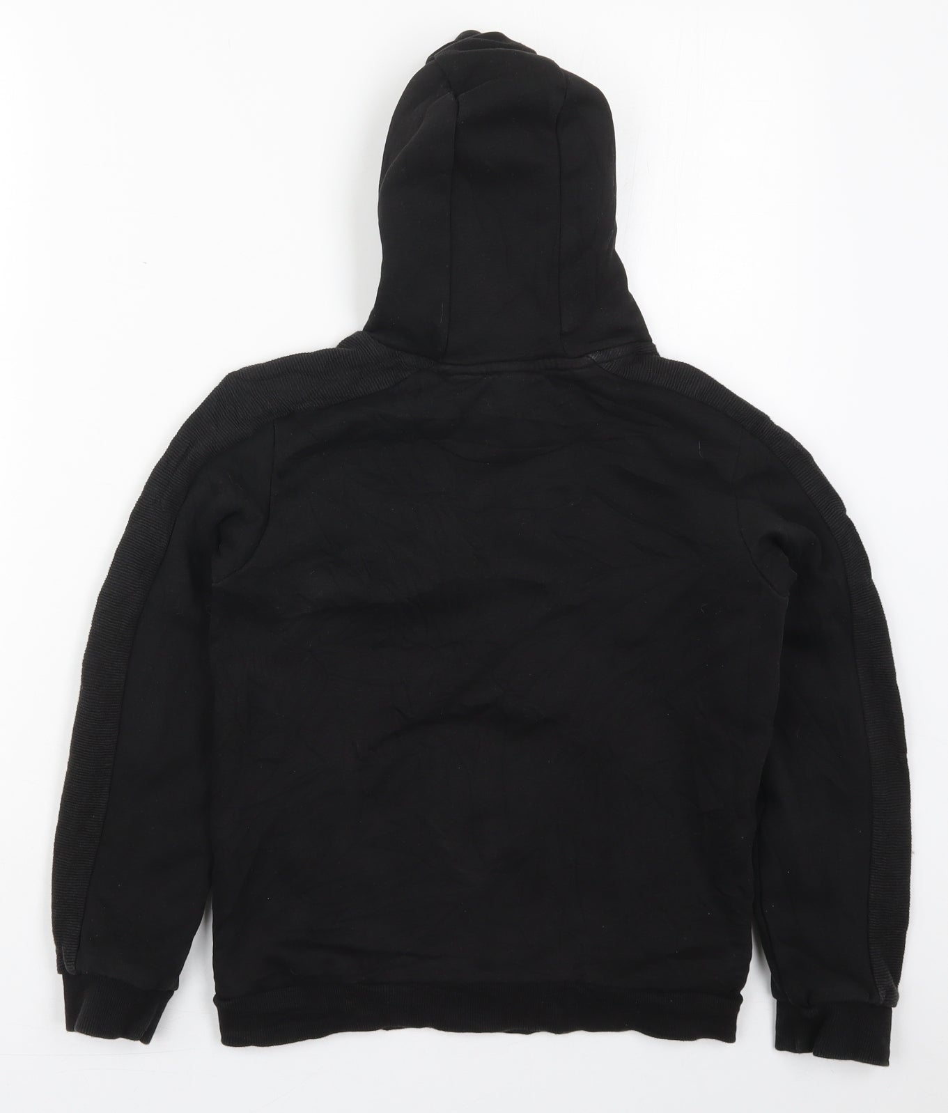Matalan Boys Black  Cotton Pullover Hoodie Size 11 Years  Pullover