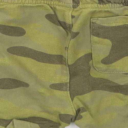 Carters Boys Green Camouflage Cotton Sweatpants Trousers Size 18 Months  Drawstring