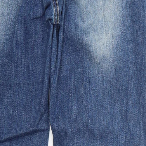 Replus Womens Blue  Cotton Skinny Jeans Size 30 in L26 in Regular Button