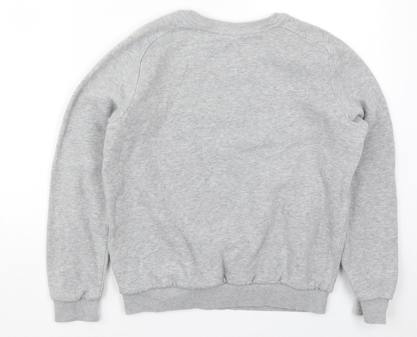 H&M Womens Grey  Cotton Pullover Sweatshirt Size XS  Pullover