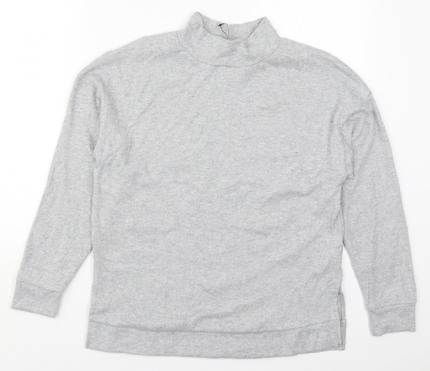 Marks and Spencer Womens Grey  Polyester Pullover Sweatshirt Size 8  Pullover