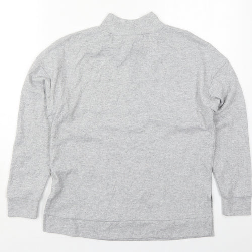 Marks and Spencer Womens Grey  Polyester Pullover Sweatshirt Size 8  Pullover