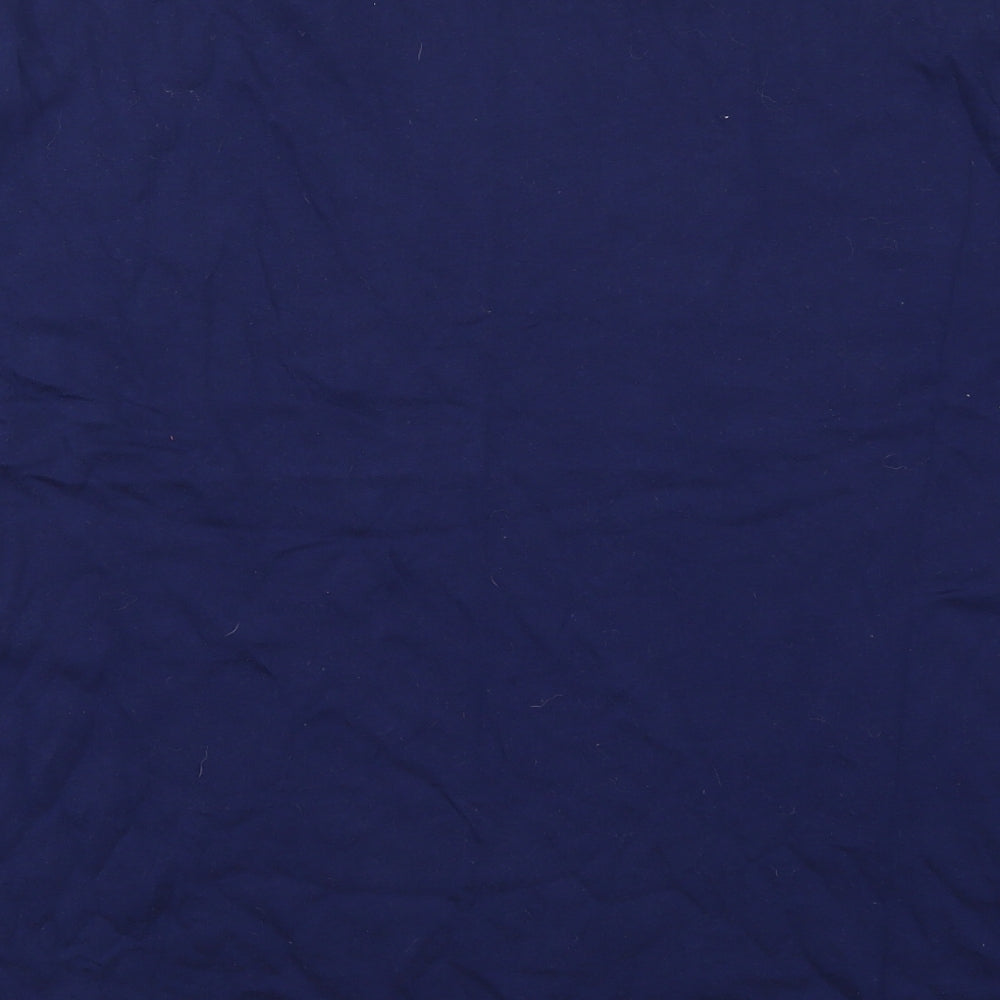 George Mens Blue  Cotton  T-Shirt Size 3XL Crew Neck