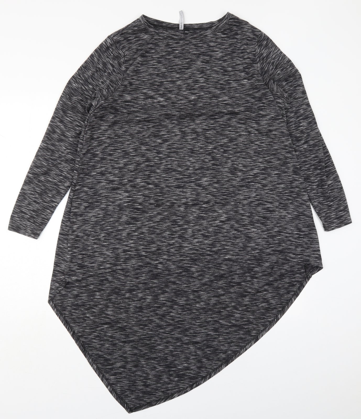 Capsule Womens Grey  Polyester Basic T-Shirt Size 18 Round Neck