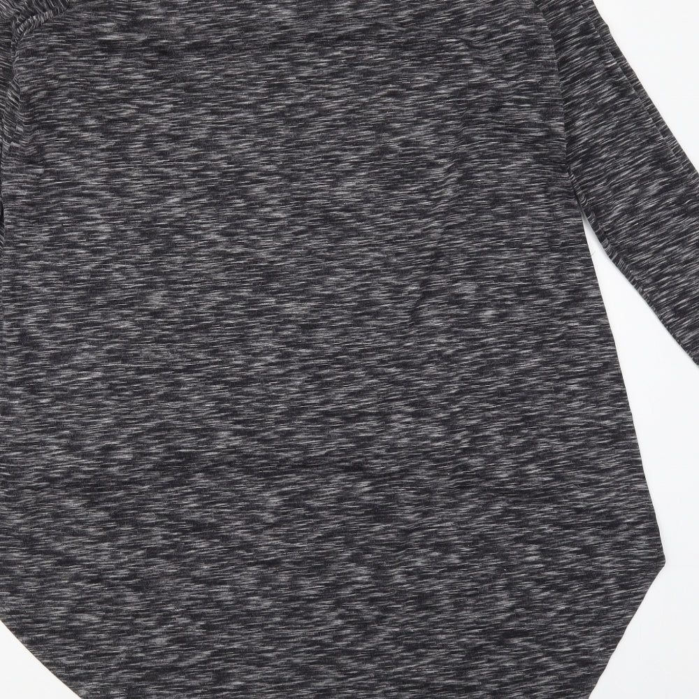 Capsule Womens Grey  Polyester Basic T-Shirt Size 18 Round Neck