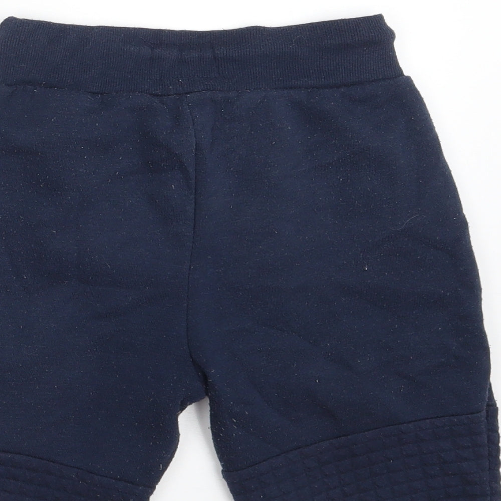 Primark Boys Blue  Cotton Sweat Shorts Size 6-7 Years  Regular