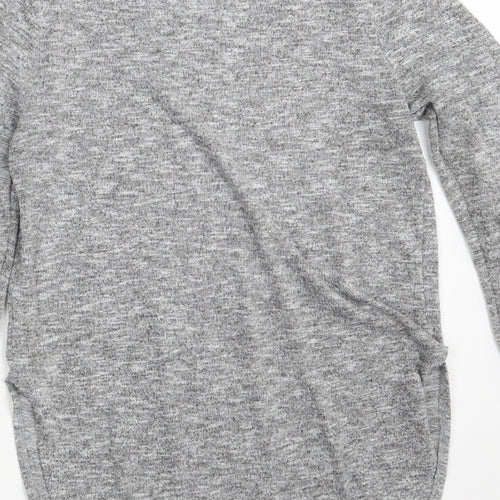 Atmosphere Womens Grey Round Neck  Polyester Pullover Jumper Size 12