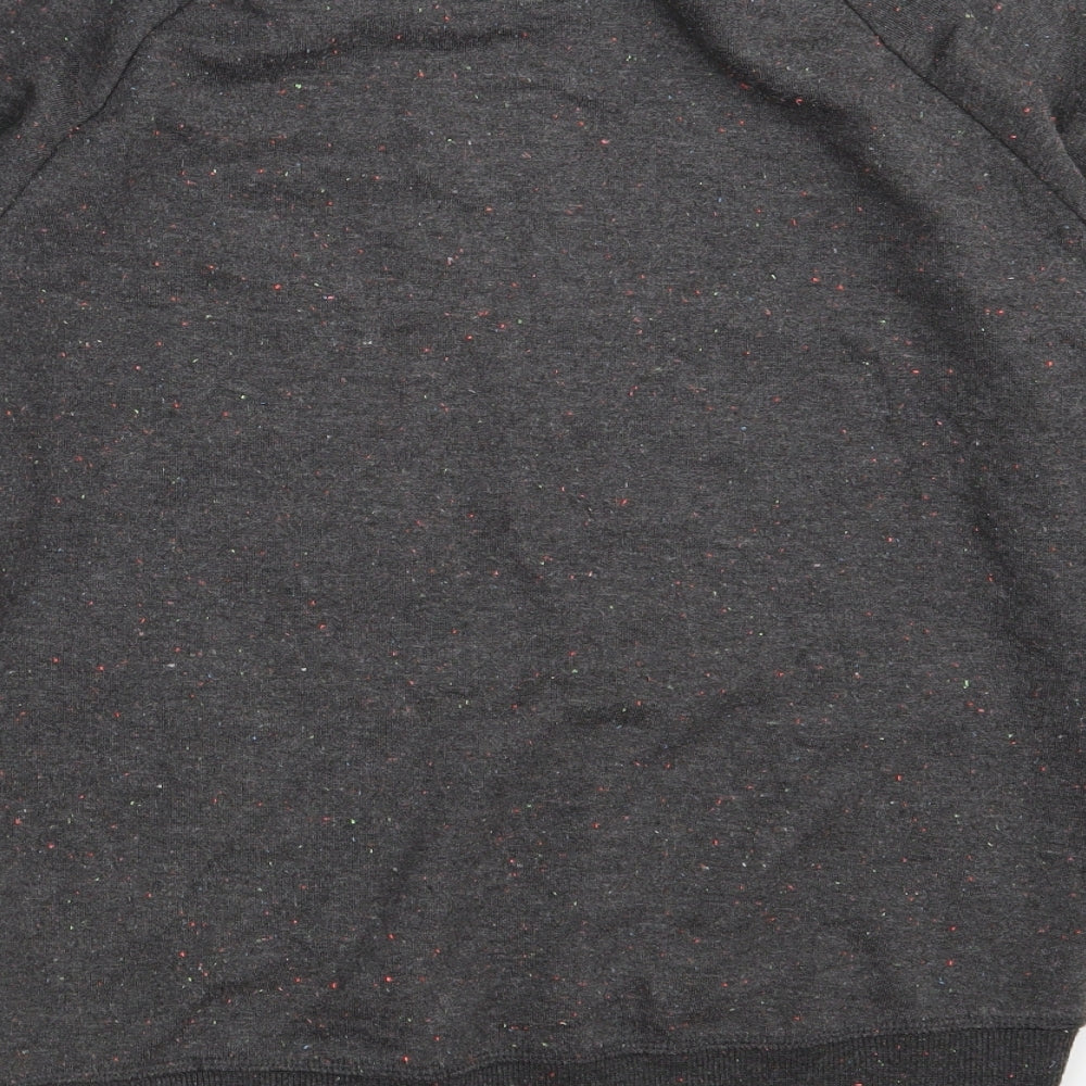 Superdry Womens Grey  Cotton Pullover Sweatshirt Size S   - Miami Beach