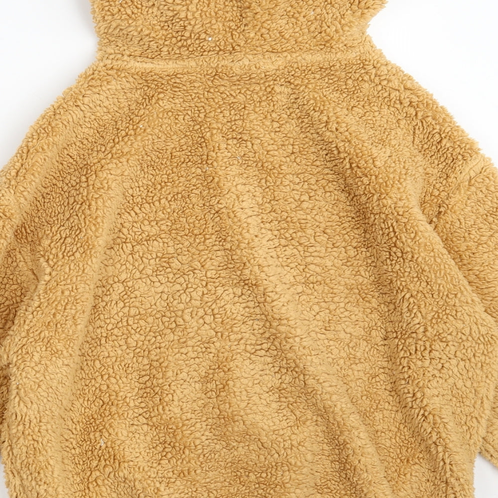 Topshop Womens Brown   Jacket  Size 6  Zip