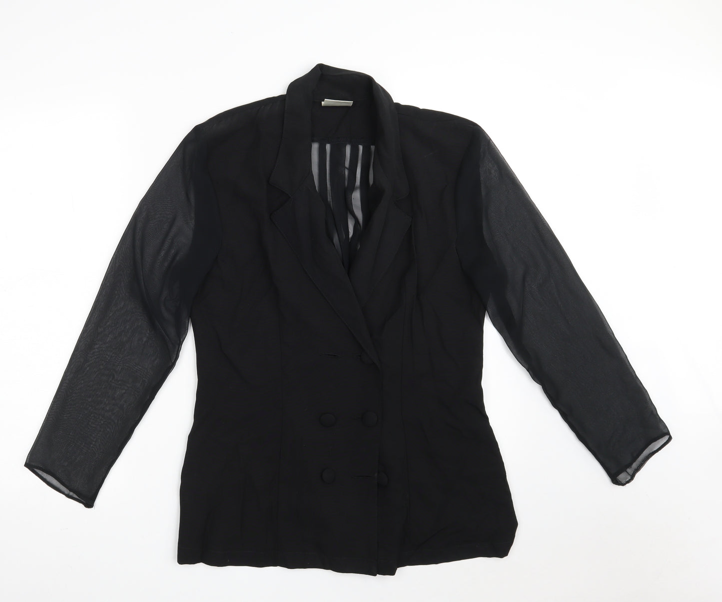 STYLE INCORPORATED Womens Black   Jacket  Size 14  Button