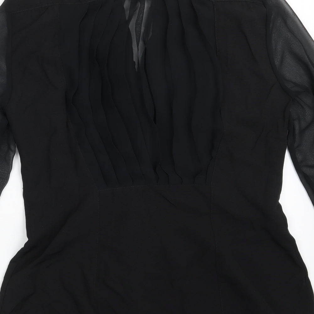 STYLE INCORPORATED Womens Black   Jacket  Size 14  Button