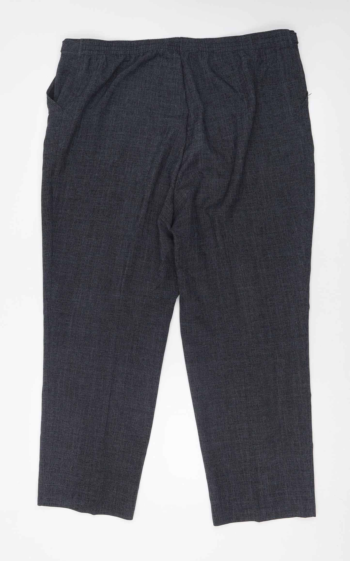 preworm Womens Blue  Polyester Trousers  Size 18 L27 in Regular