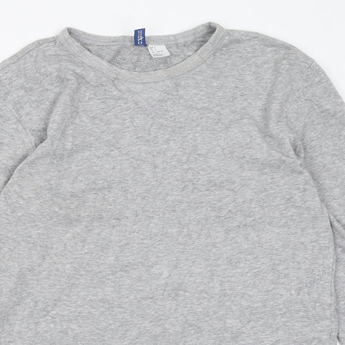 H&M Womens Grey  Coir Pullover Sweatshirt Size S  Pullover