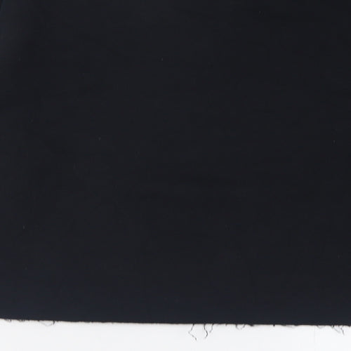 River Island Womens Black  Cotton Pullover Sweatshirt Size S  Pullover - Cropped