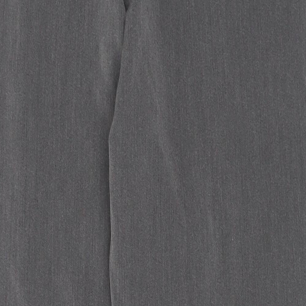bonmar ch Womens Grey  Polyester Trousers  Size 12 L27 in Regular