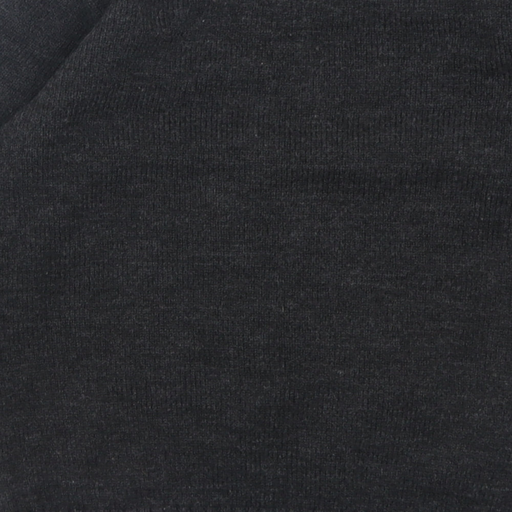 George Boys Grey Crew Neck  Acrylic Pullover Jumper Size 8-9 Years  Pullover - Christmas  Jumper