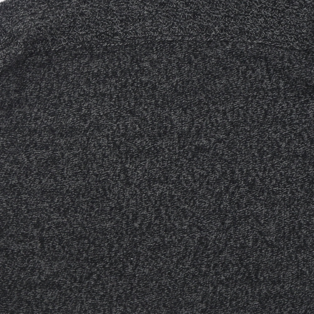 Metaphor Mens Grey High Neck  Acrylic Pullover Jumper Size 3XL