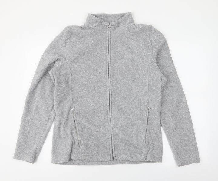 DECATHLON Womens Grey Jacket Size XL Zip