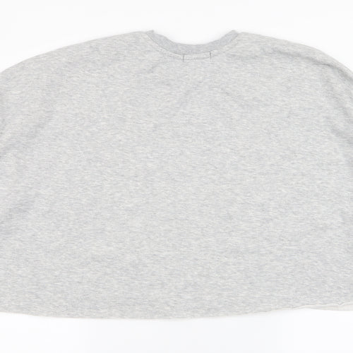 Primark Womens Grey  Polyester Pullover Sweatshirt Size XL  Pullover - Cropped