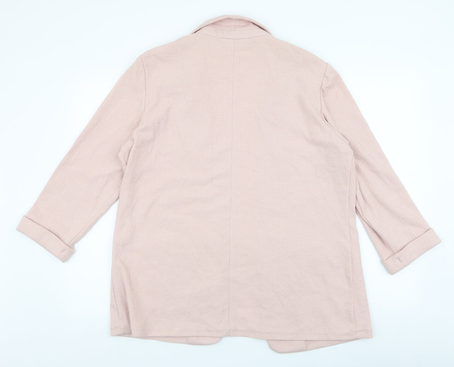 New Look Womens Pink   Jacket Blazer Size 16