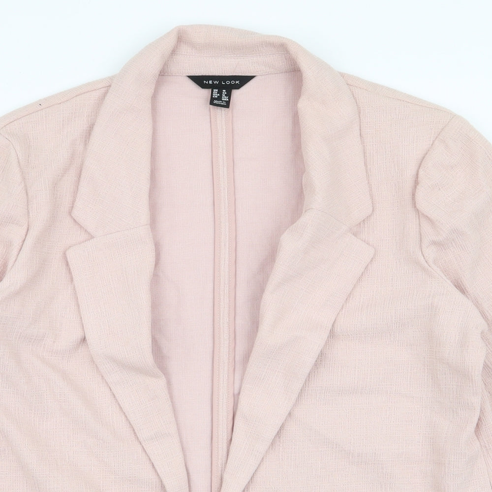 New Look Womens Pink   Jacket Blazer Size 16