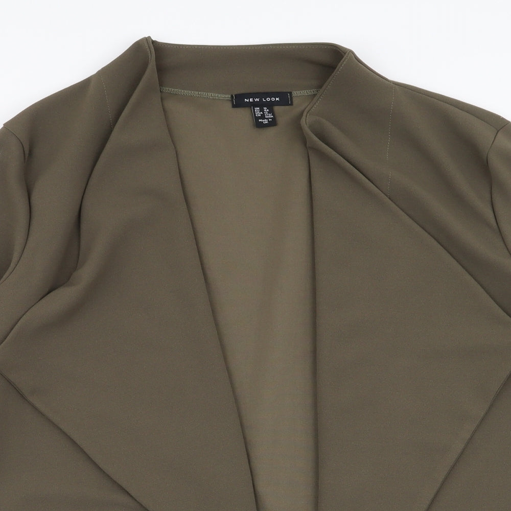 New Look Womens Green   Jacket Blazer Size 16