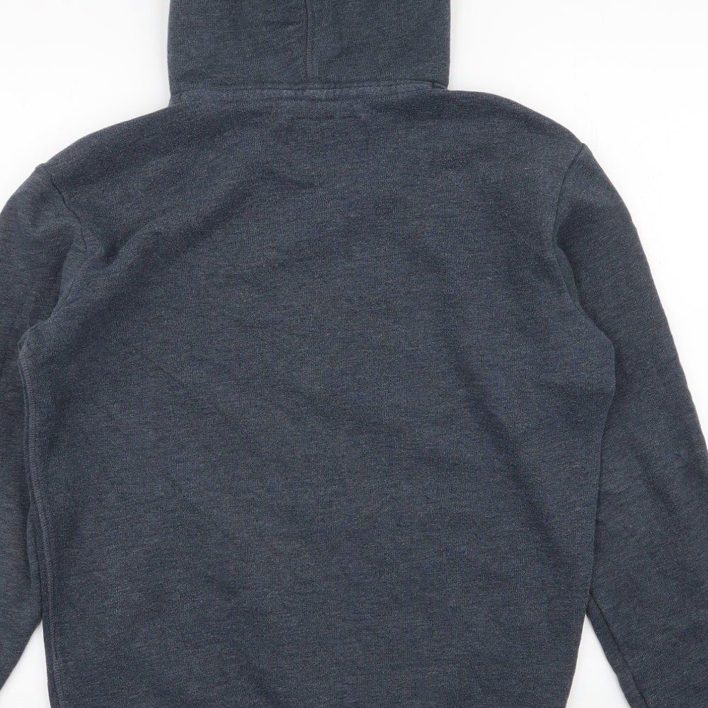 Superdry Mens Grey  Cotton Pullover Hoodie Size S